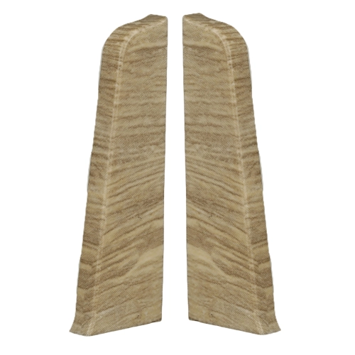 Zaślepka lewa+prawa do listwy LIMA 72 mm Desert Oak